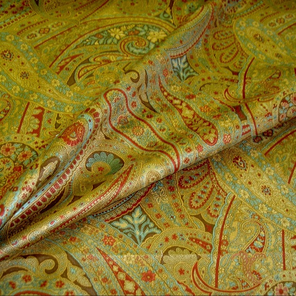 Edgar Fabrics Office Edgar Fabrics Vercelli Color Vintage Paisley Boho Poshmark